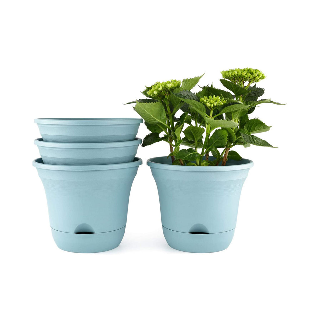 self watering plastic planter pots T4U