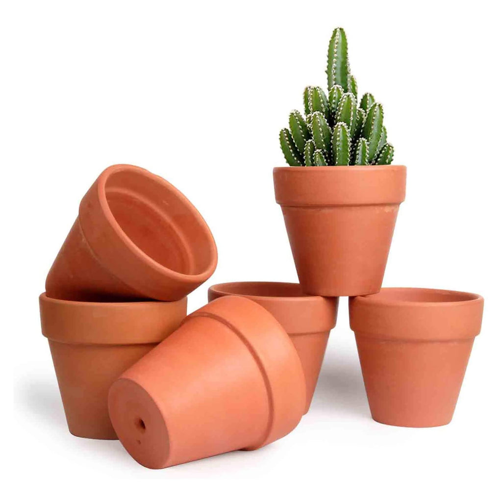 terracotta clay nursery pots T4U